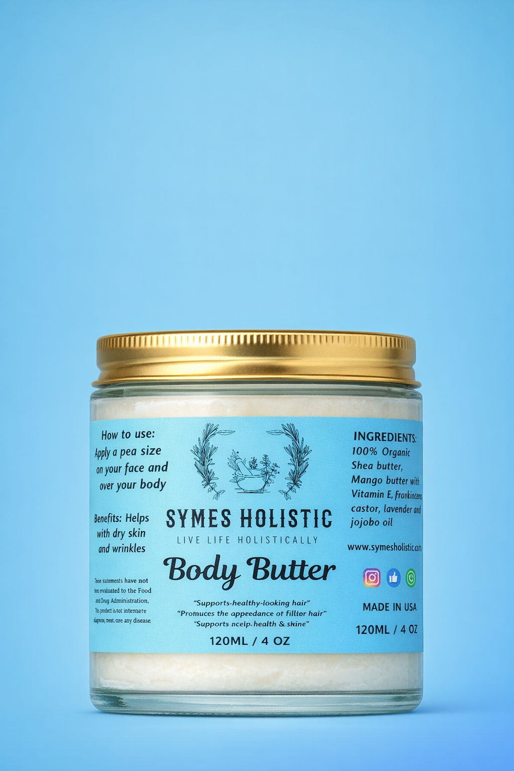 herbal body butter